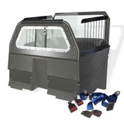 Pro-Gard Dual Compartments, Pro-Cell, Full Partition w/ Viper Shield, Outboard Seatbelts